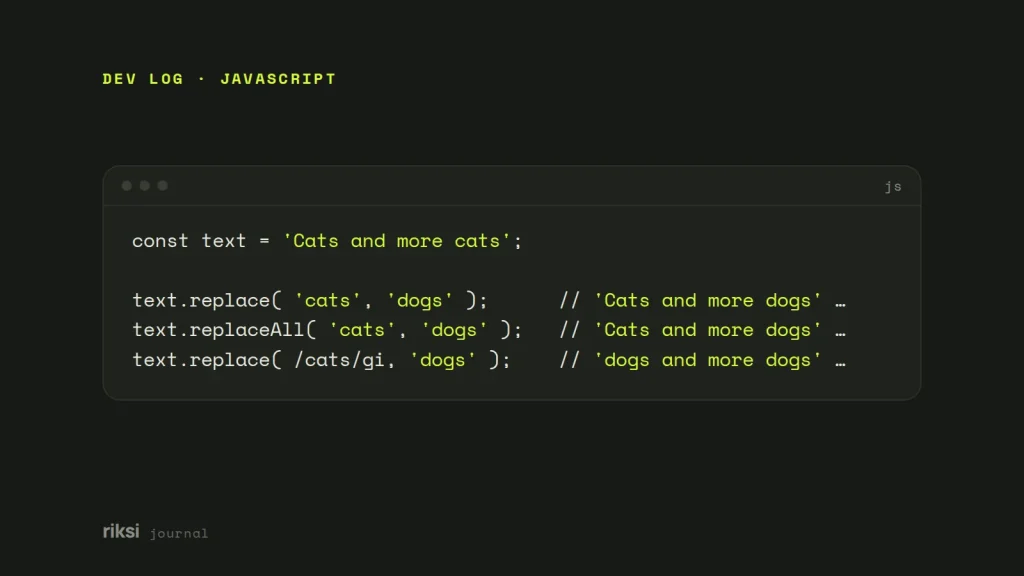 JavaScript code example from this post