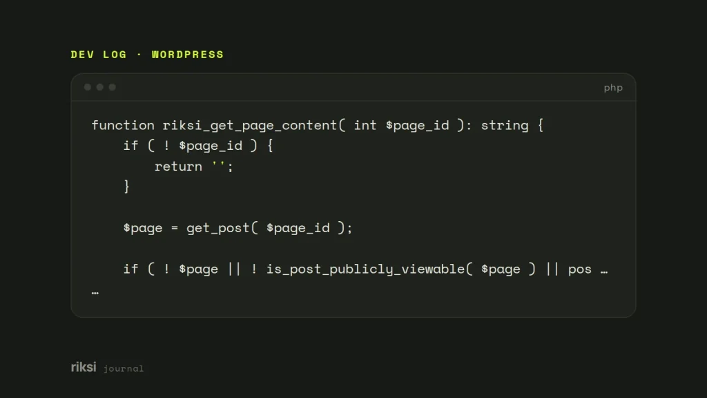 PHP code example from this post