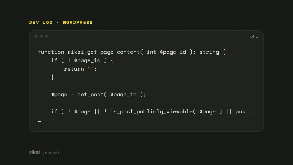 PHP code example from this post