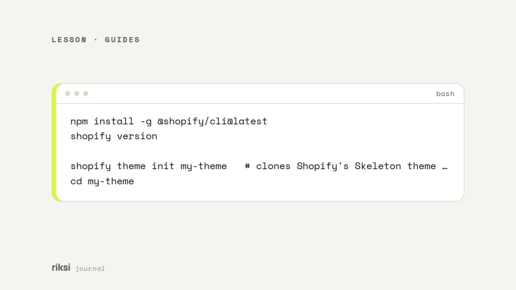 Bash code example from this post