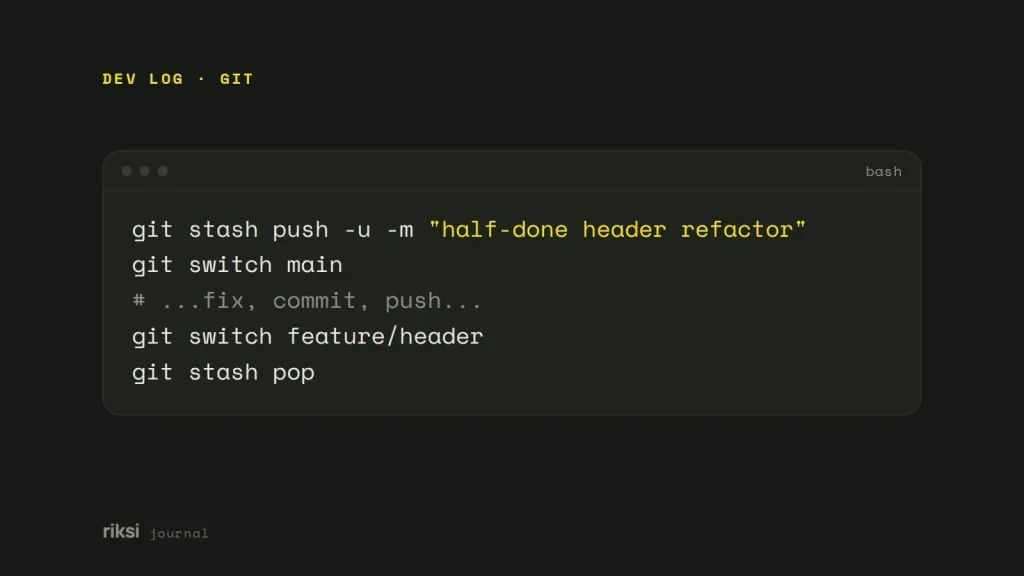 Bash code example from this post