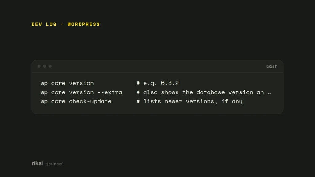 Bash code example from this post